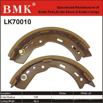 Environment-Friendly Forklift Brake Shoes (LK70010)